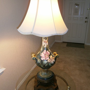 Classy Vintage Large Art Deco Lamp - Lamps