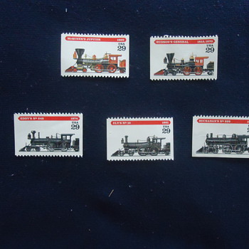 LOCOMTIVE STAMPS..