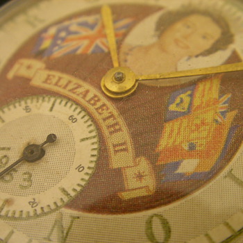 1953 Queen Elizabeth II Coronation Pocket Watch - No. 1 - Pocket Watches