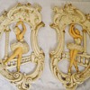 1961 Universal Statuary Corp. Ballet Dancer Wall Plaques