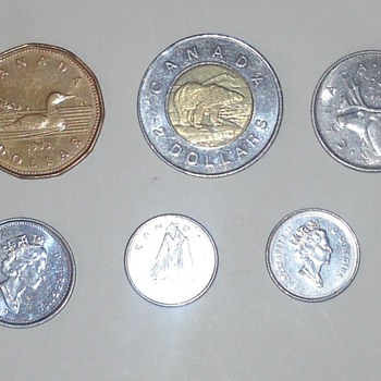 Canadian coins