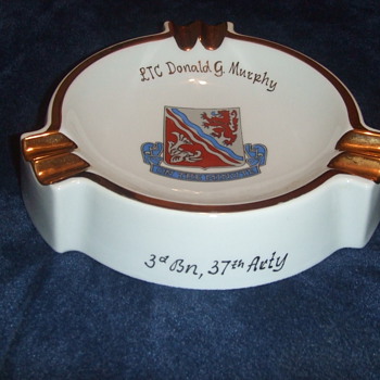 3rd BN 37th FA BN Commander Ashtray