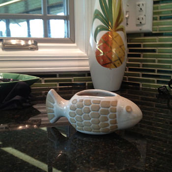 Fishy Planter - Art Pottery