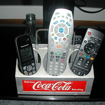 Vintage Coca-Cola TV Remote Holder