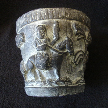 Unusual Art Pottery/Vase Partenon Made In Spain - Art Pottery