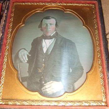Daguerreotype of an interesting man