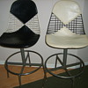2 origiinal Herman Miller Bikini Leather Drafting Chairs