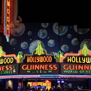Old time neon signs in Hollywood. - Signs