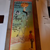 Antique Circus Poster with Black Man and Man on Bicycle 