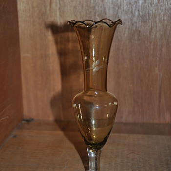 Vintage Blown Glass Vase? of Sorts - Glassware