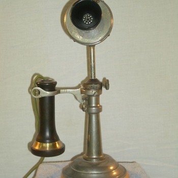 Eureka Electric Co. Adjustable Neck Taper-Shaft - Telephones