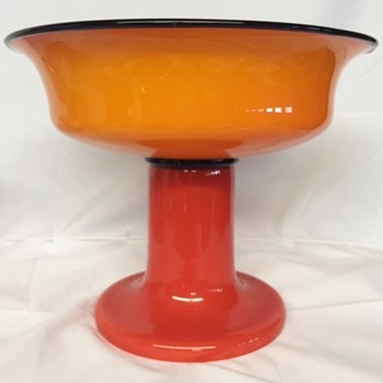 Footed bowl by Loetz - Art Glass