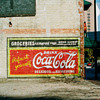 Original, unrestored Coca-Cola painted Sign In Orlando, Florida