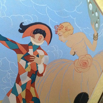 Harlequin print