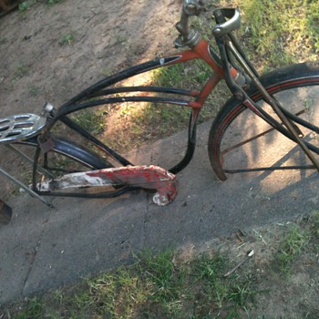 1954 Schwinn Black Phantom and Bicycle Stash - Outdoor Sports
