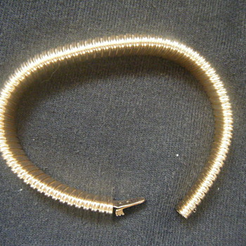 46 gr. SNAKE CHAIN STRETCH Gold BRACELET(18K tested) - Gold