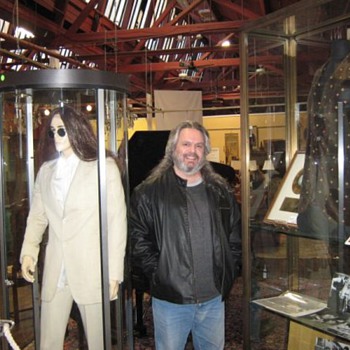 Me with Lennon's"Abbey Road" suit...and "Imagine" jacket... - Music