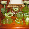 Various Fenton Cactus pieces and others...