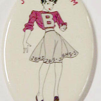 Philadelphia High School Comic Character Pinback - Medals Pins and Badges