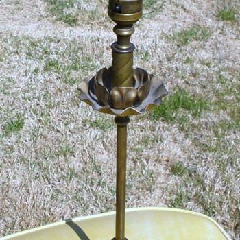 1910 Brass Table Lamp  - Lamps