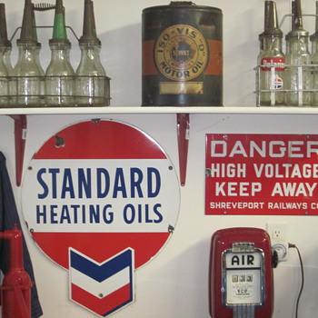Oil Bottles and Fuel Cans - Petroliana