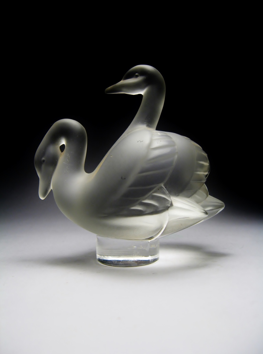 lalique france deux cygnes