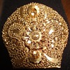 14K gold brooch made from an originally so called: Oorijzer 