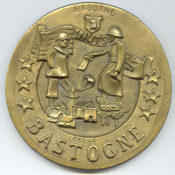 Bastogne Plaques - Military and Wartime
