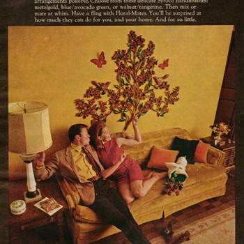 1968 - Syroco Floral-Mates Advertisement
