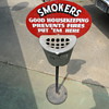 Old ashtray stand