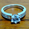 Cubic Zirconia & Sterling Silver Ring