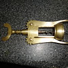 La Vespa brass wine bottle opener