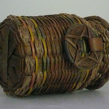 Native American Sweetgrass Basket