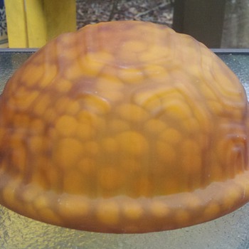 glass "turtle shell" lampshade? - Lamps