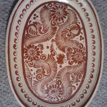 My Fancy Platter - Art Pottery