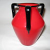 Loetz Ausführung 162 Tango art glass three handled vase