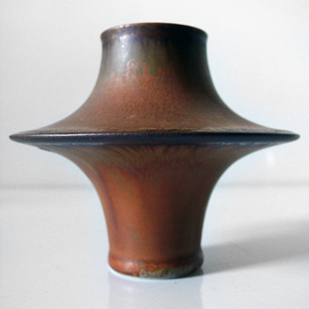 Karl Scheid vase - Art Pottery