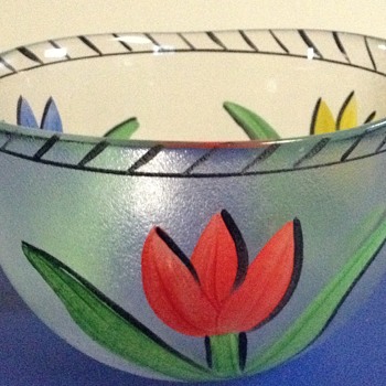 Ulrica Vallien bowl - Art Glass