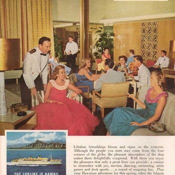 1955 - Matson Lurline Advertisement - Advertising