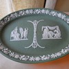 1881 Green Jasperware Wedgwood 9" Platter - Looking For Value?