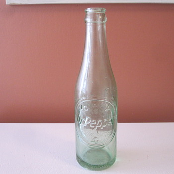 Vintage Dr. Pepper Bottle - Bottles