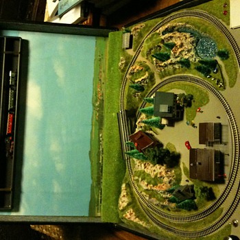 Marklin z- guage briefcase train set