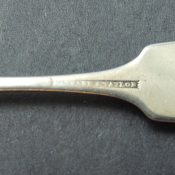 American Coin Silver Spoon - HAYWARD & TAYLOR