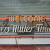 Vintage "Welcome to Miller Time" Neon Sign