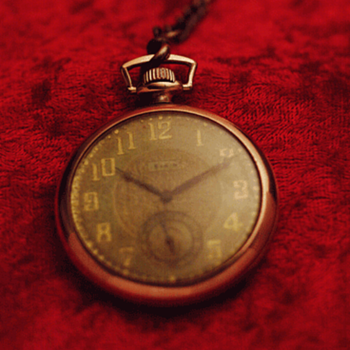 Old Rose Gold Elgin Pocket Watch