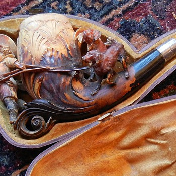 My great-grandfather's meerschaum pipe - Tobacciana