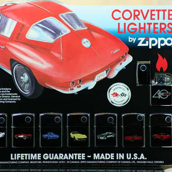 corvette zippos