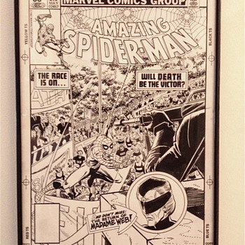 Amazing Spider-Man original cover art
