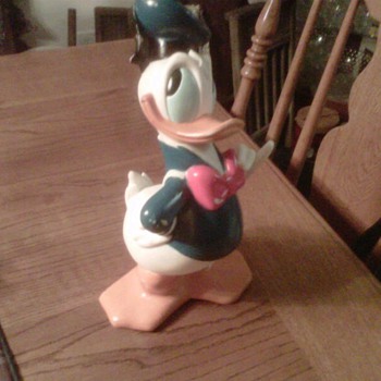 **Vintage Donald Duck Bank** - Coin Operated
