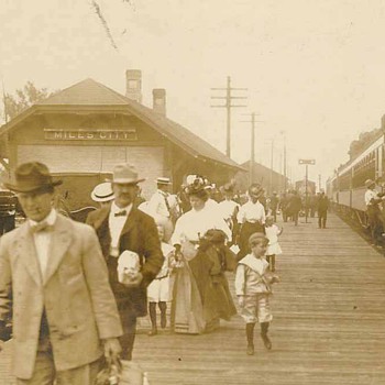 railroad postcard